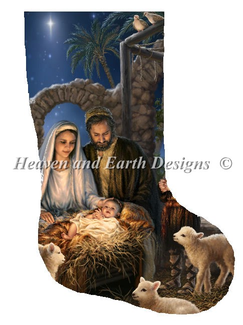 Stocking The Nativity DG - Click Image to Close